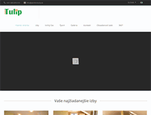 Tablet Screenshot of penziontulip.sk